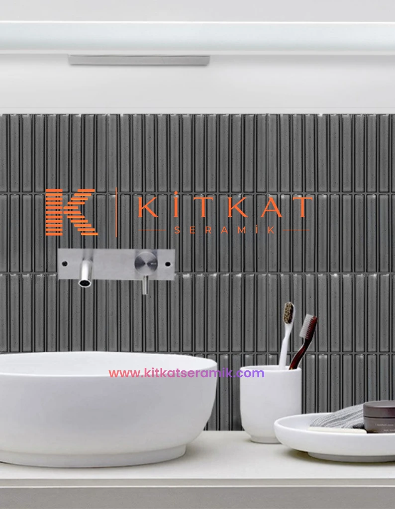 Blue Kitkat ceramic