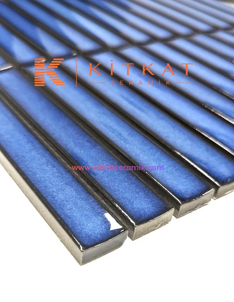 Blue Kitkat ceramic